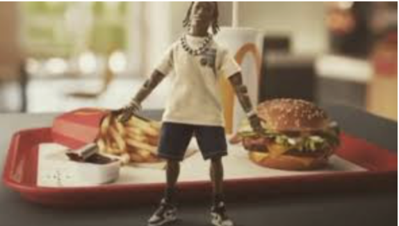 Travis Scott’s signature meal includes a quarter pounder with bacon, medium fry and sprite for $6.
