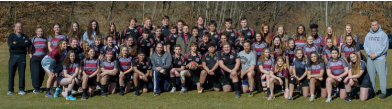 The State High Rugby team poses for photo. Rugby is one of the many groups at State High that students can join to enrich themselves.