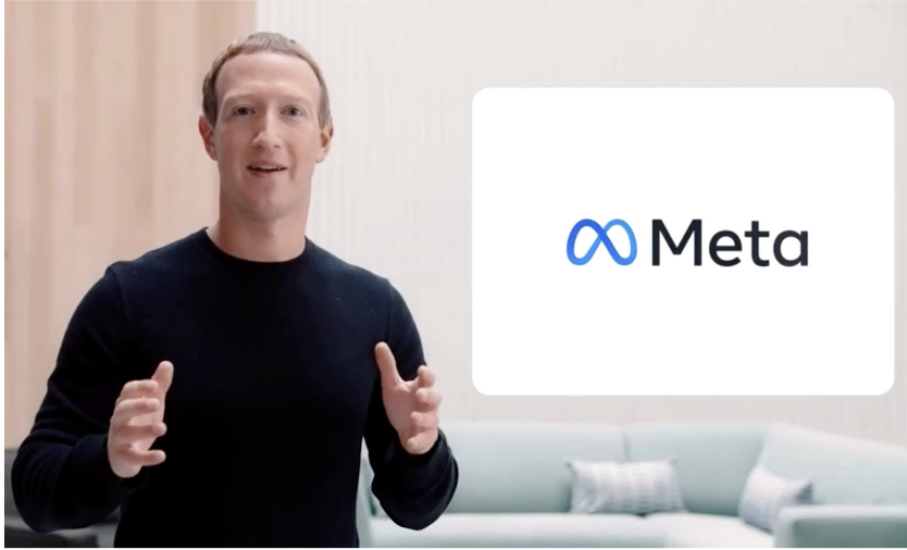 Facebook CEO Mark Zuckerberg announces the company will change its name to Meta during a statement on October 28th, 2021.