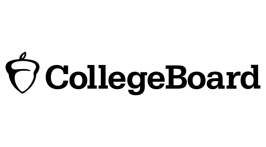 Logo of the College Board, facilitators of the PSATs, SATs, ACTs, and AP tests.