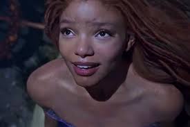 Halle Bailey portrays the classic Little Mermaid in Disneys new live action adaptation. Photo from Disney.