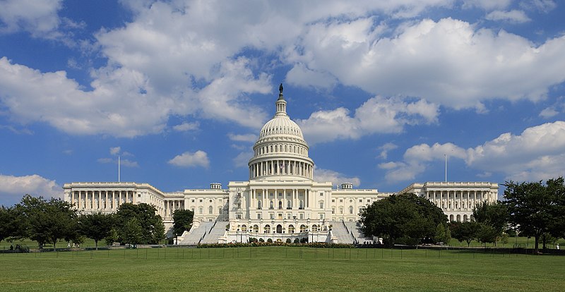 The United States Capitol Building sits on the US Capitol grounds in Washington, D.C.. The Capitol building is where American laws are interpreted and created, including laws regarding abortion rights in the United States. Photo courtesy of Martin Falbisoner, Wikimedia 