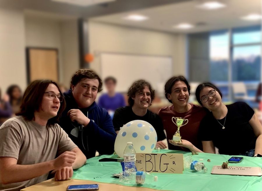 The team, The Big R, with their 1st place trophy. (Apr. 13, 2023)