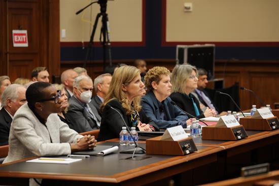 The heads of multiple Ivy league universities were called to testify before Congress on December 5.

Image courtesy of the Committee on Education and the Workforce
