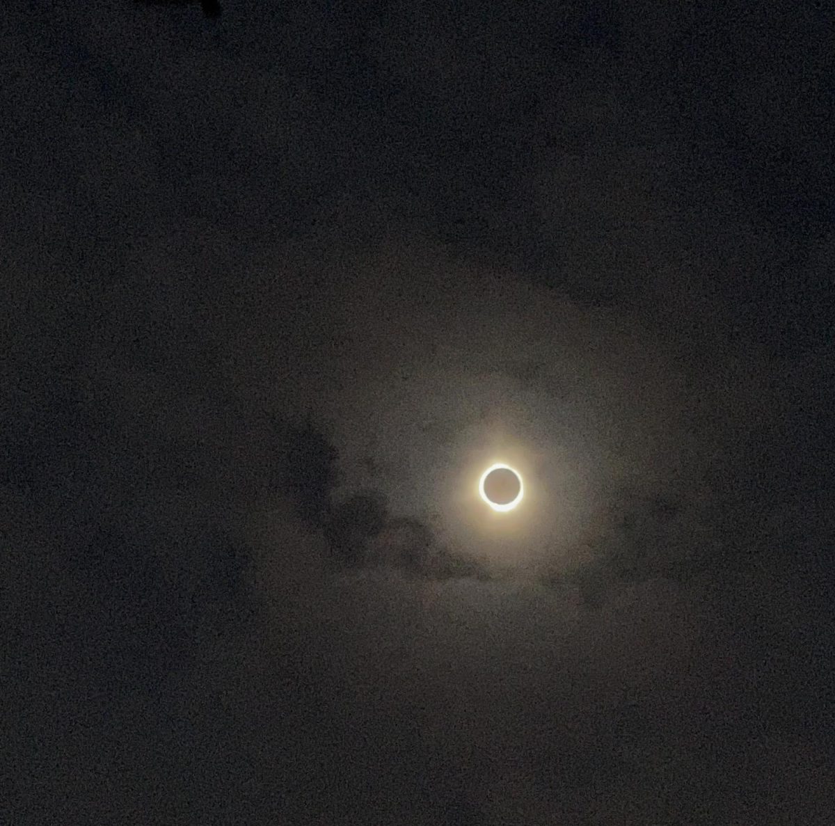 Photo of the total eclipse shot in Ripley New York
