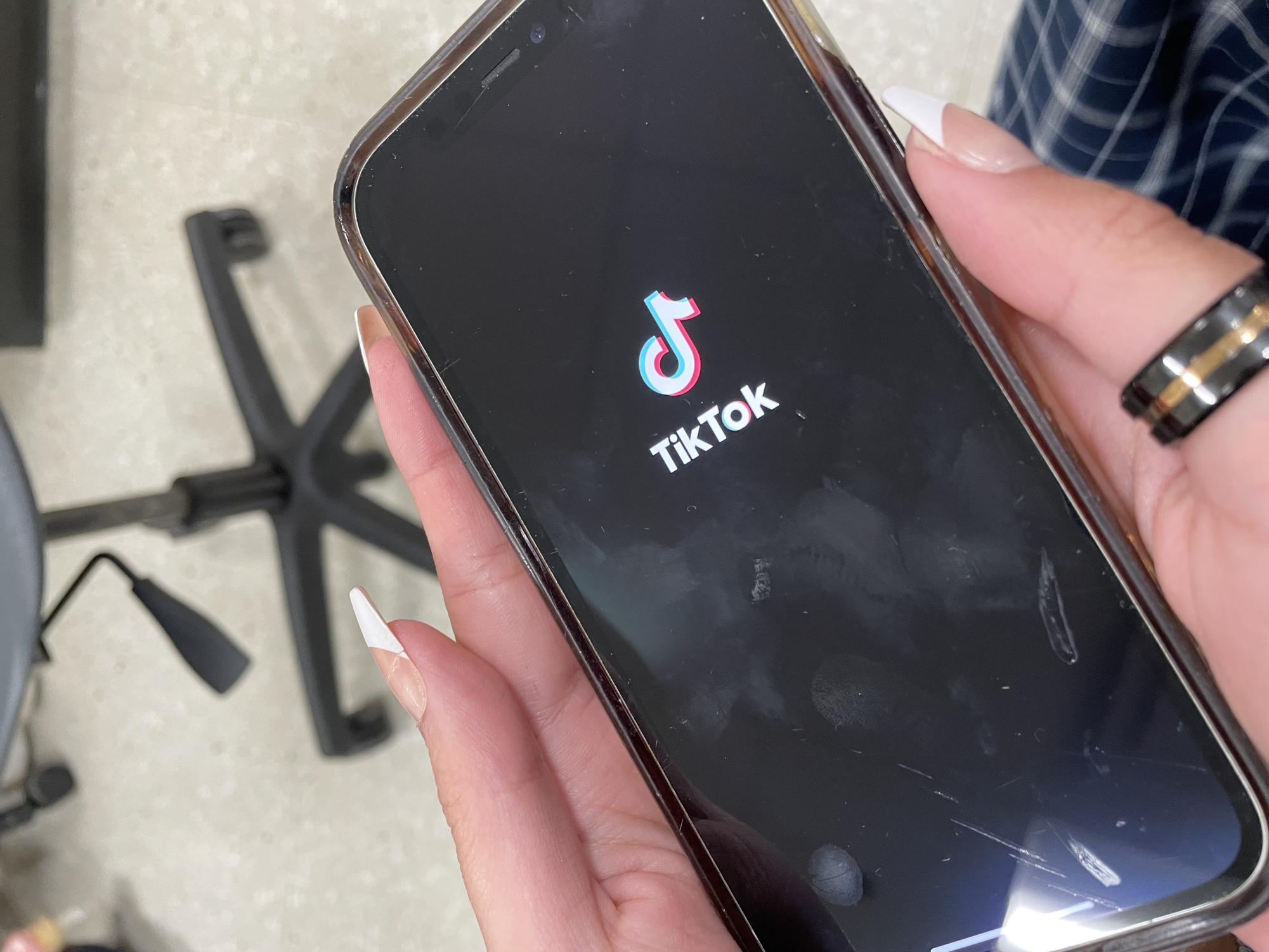 TikTok loading screen. 