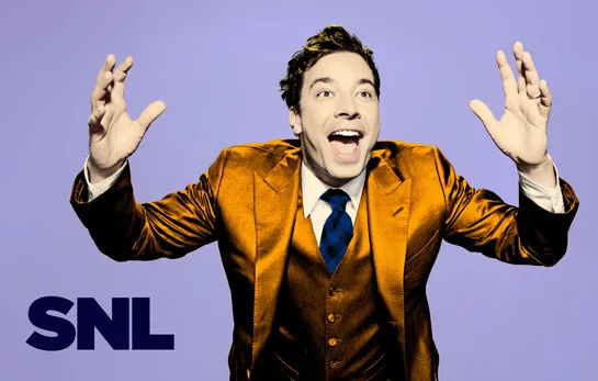 Jimmy Fallons announcement to host "SNL" during a December show. Photo courtesy of NBC.