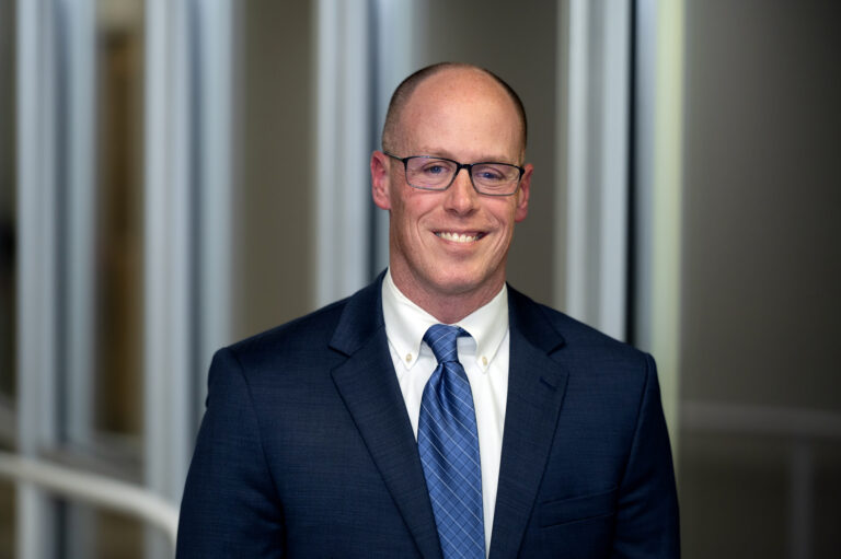 State College's new Athletic Director Loren Crispell poses for a recent photo. 
Photo courtesy of Nabil K. Mark | SCASD