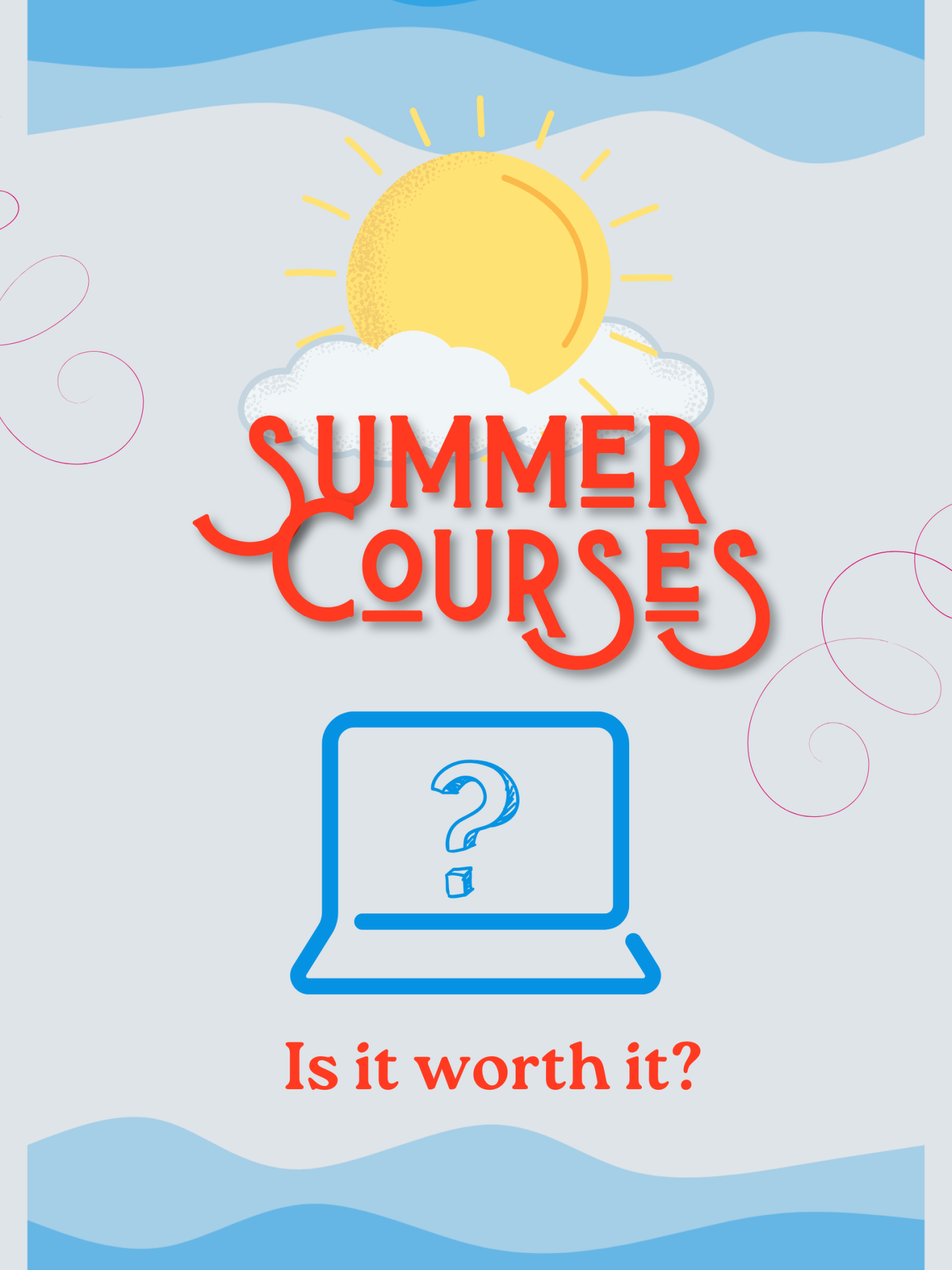 Summer Course Infographic by Sarah Williams.