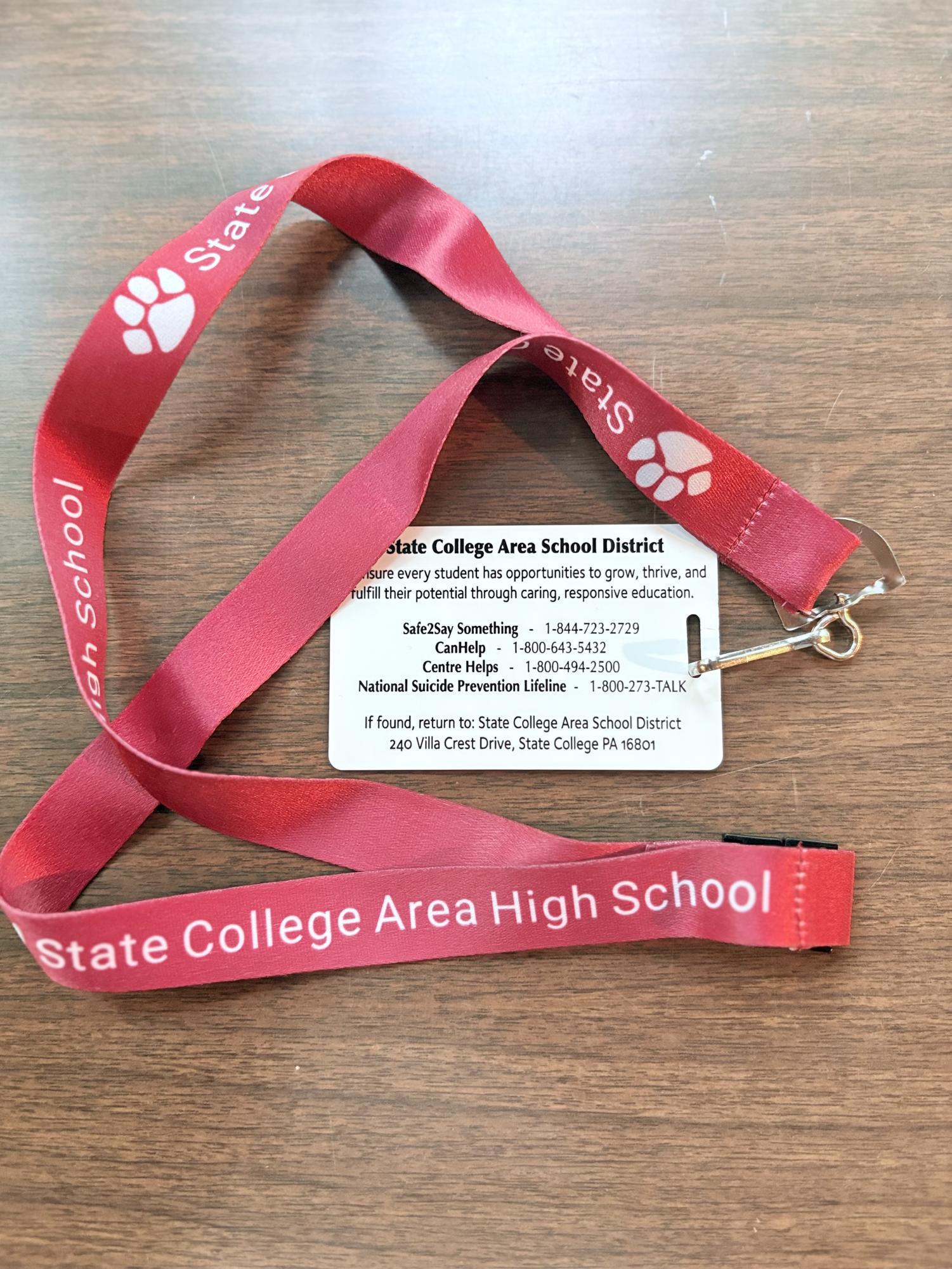 State High Student Lanyard with ID
