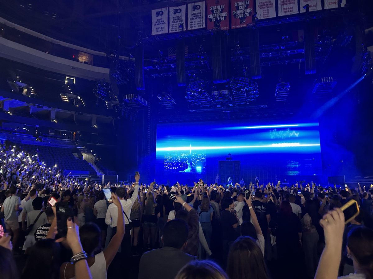 Lorde performs at the Wells Fargo Center in Philadelphia. 