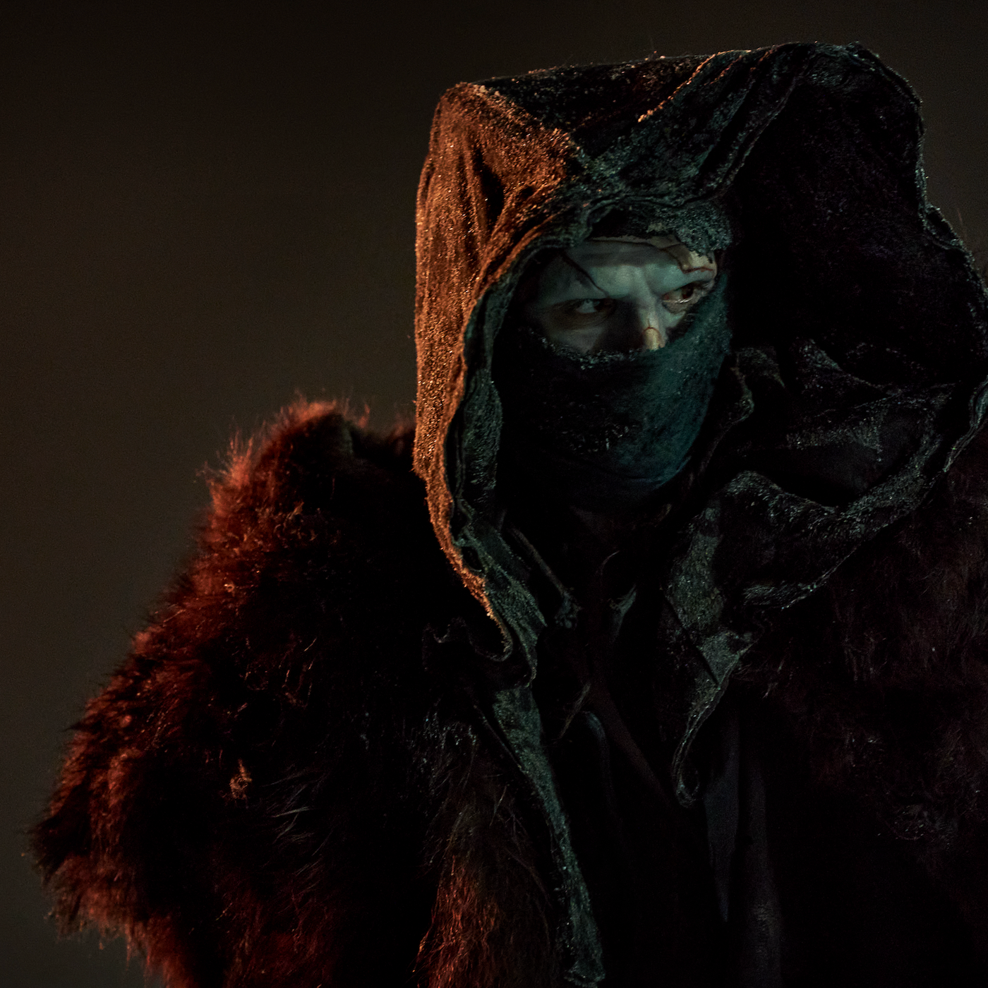 Promotional image of Jacob Elordi as the Creature in Guillermo del Toro's Frankenstein (Netflix)