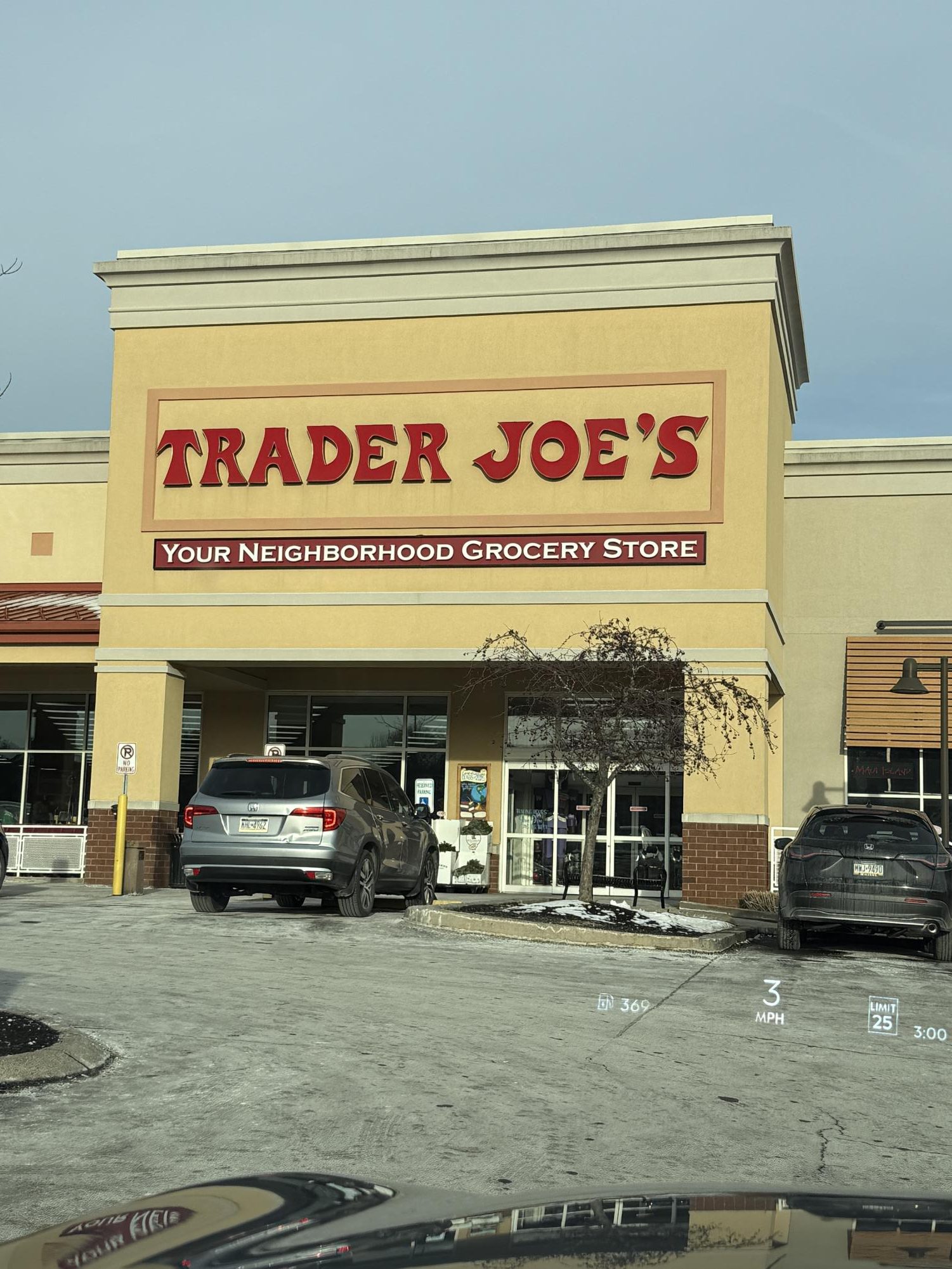 Trader Joe's stands off of North Atherton Street after the crash.