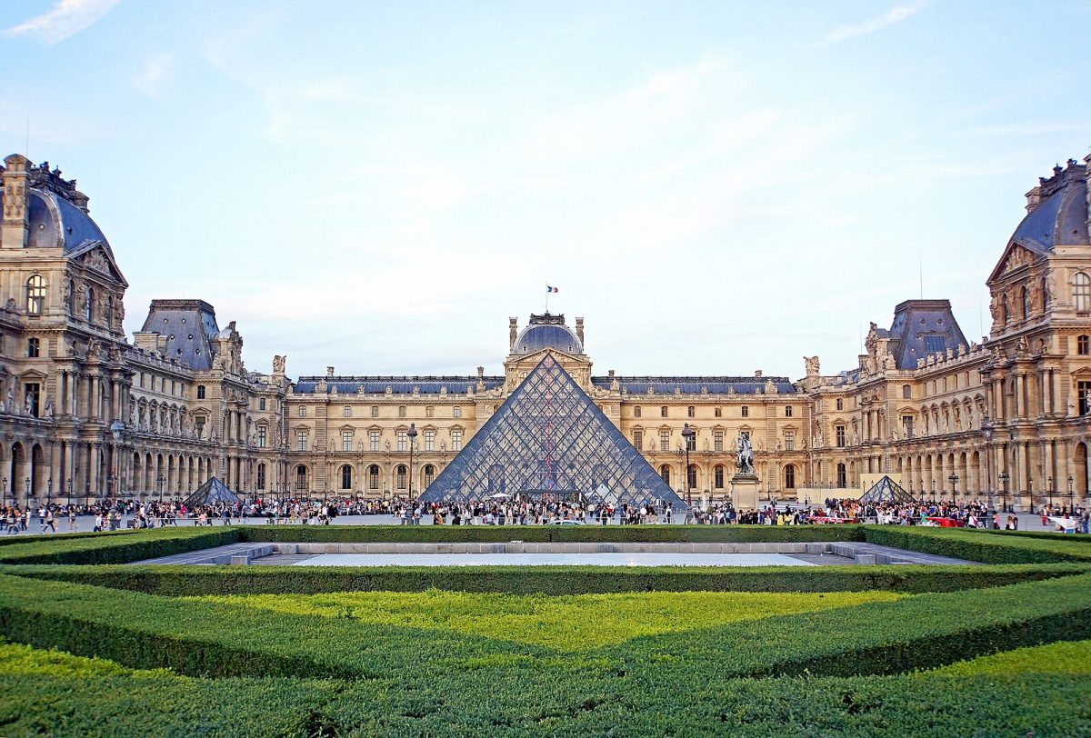 The Louvre Museum in Paris is one of the most famous museums in the world. Description
English: Louvre Museum, Paris.

Date
21 June 2014, 16:57
Source
France-000192 - Louvre Museum
Author

Dennis G. Jarvis