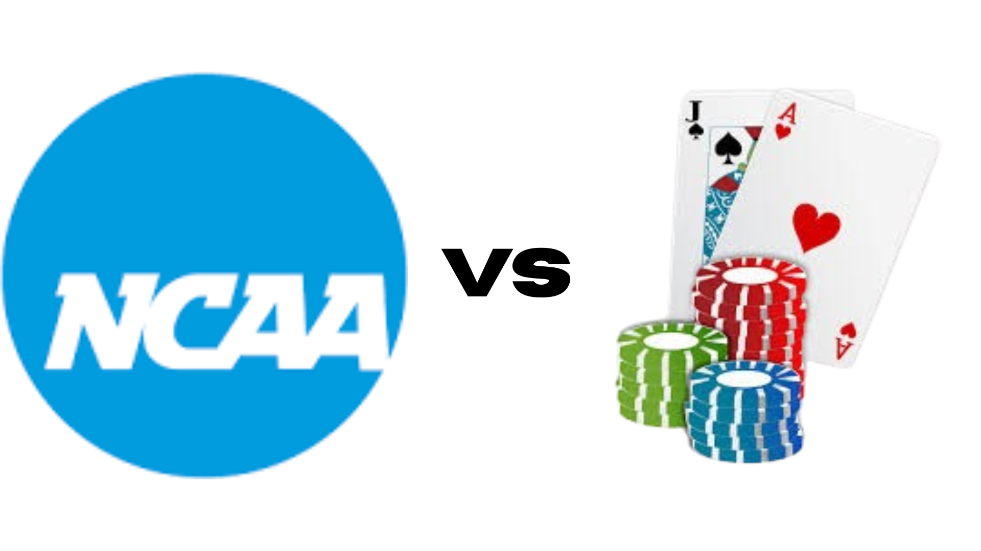 Graphic made on Canva shows the NCAA's long and continuing fight with gambling. 