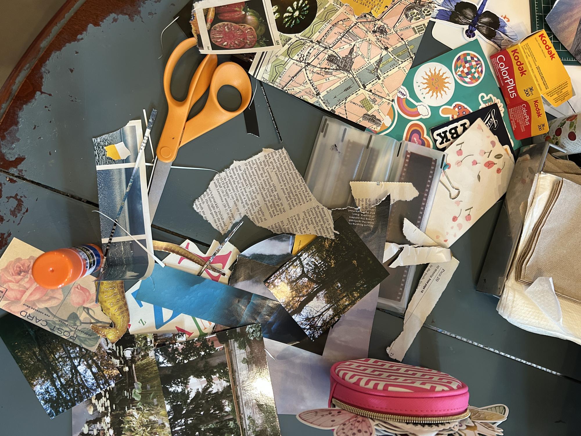 Some State High students have turned to scrapbooking to combat the increasingly digital world.