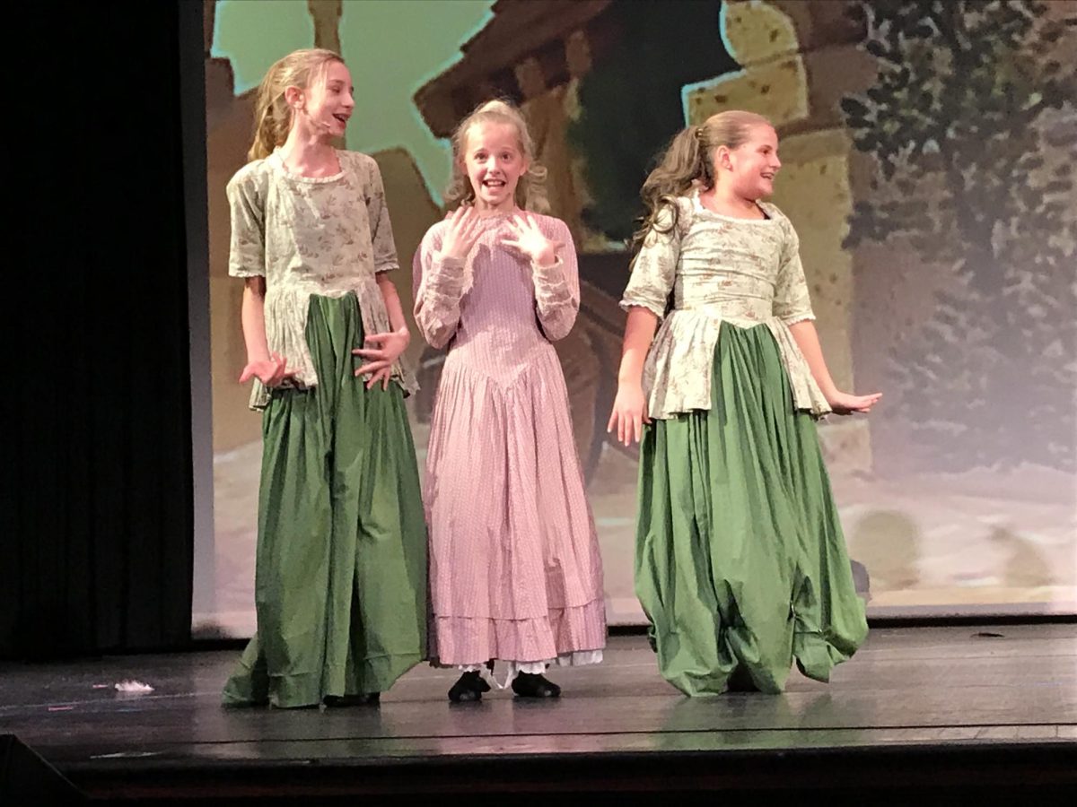 Hannah Smith performing in shows during her childhood.