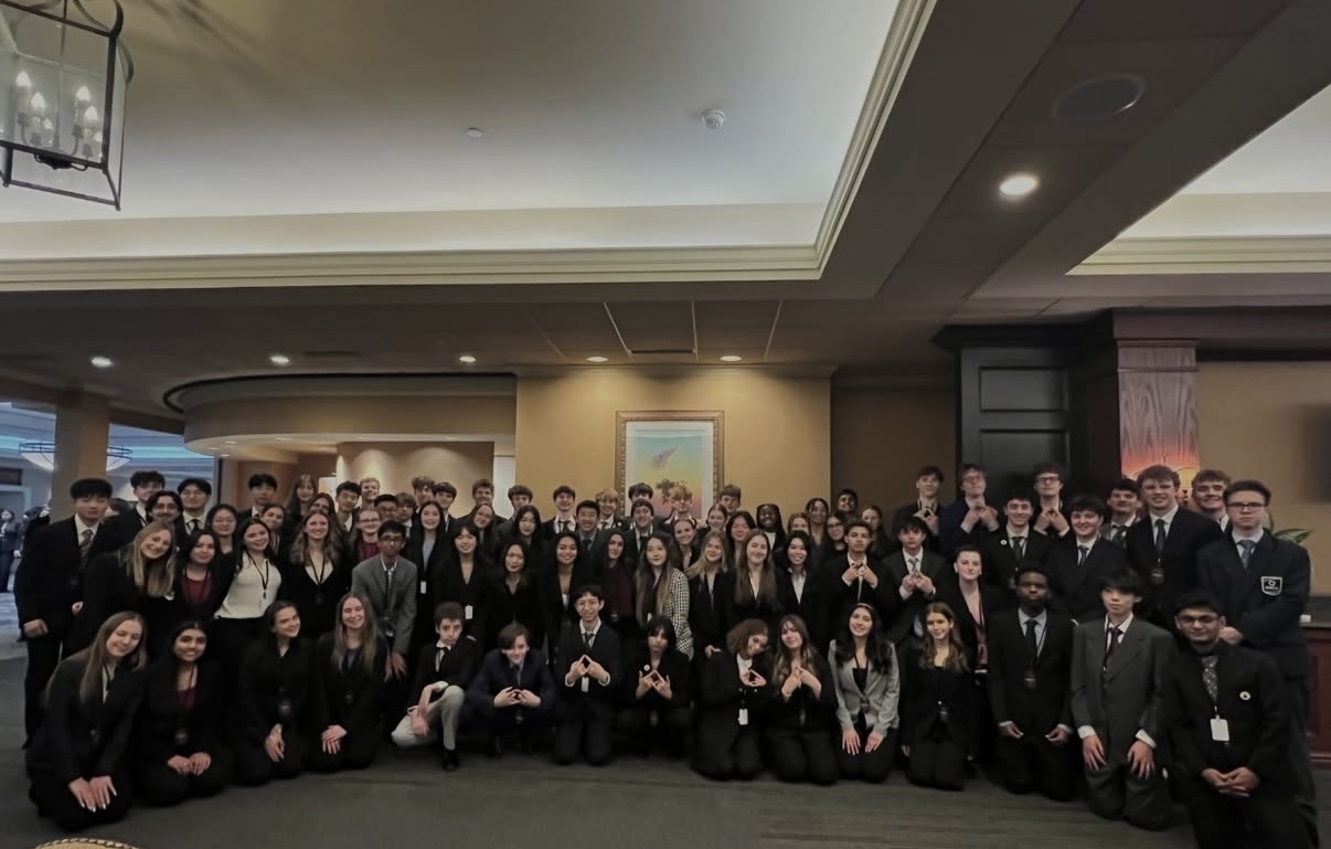 State High's DECA team represented its chapter at the Pennsylvania DECA state conference from Feb. 18-20. Photo courtesy of Bridget Ciolkosz.