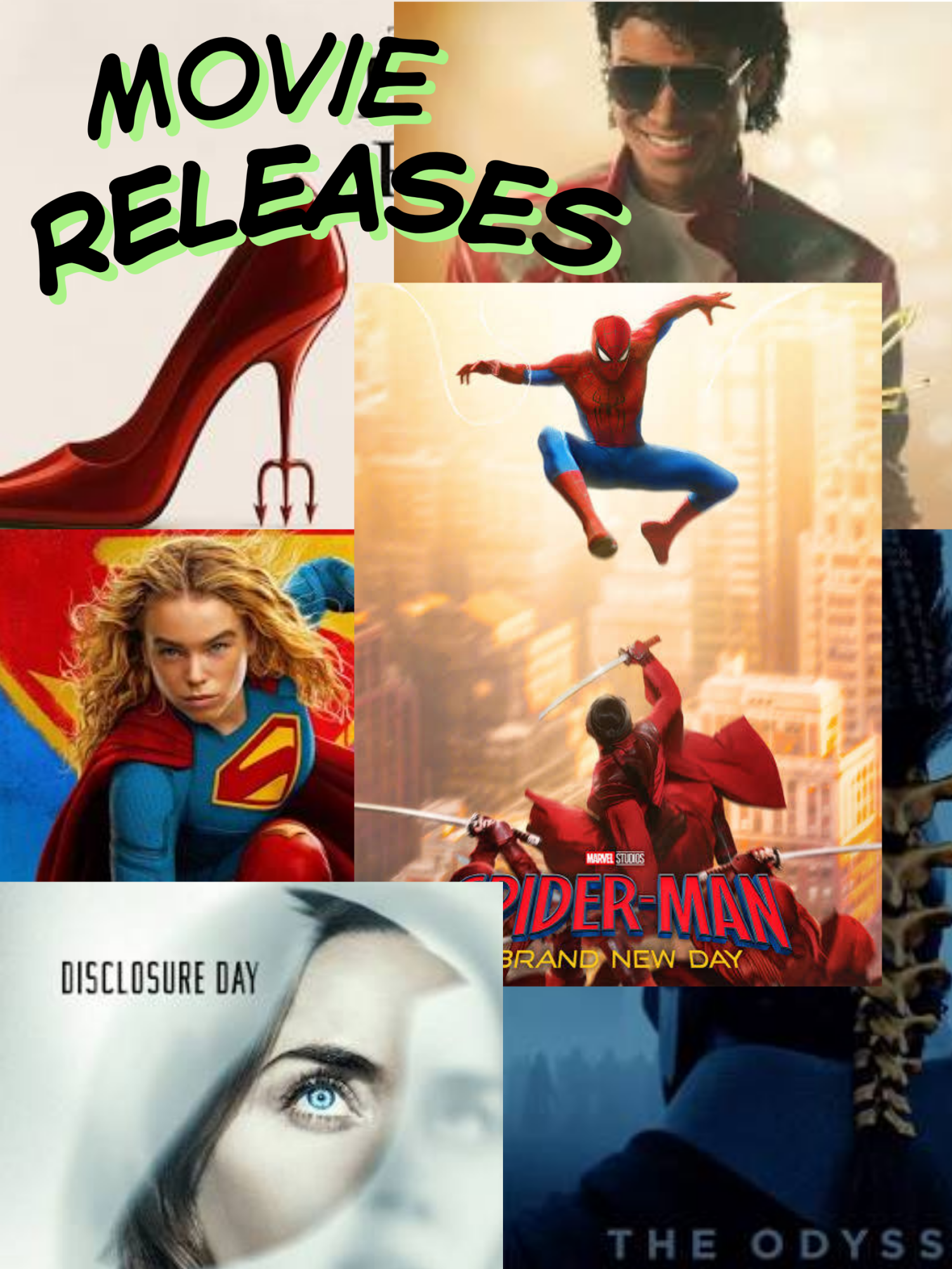 2026 is characterized by the plethora of blockbuster films it'll bring about. Graphic by Isabella Zeman