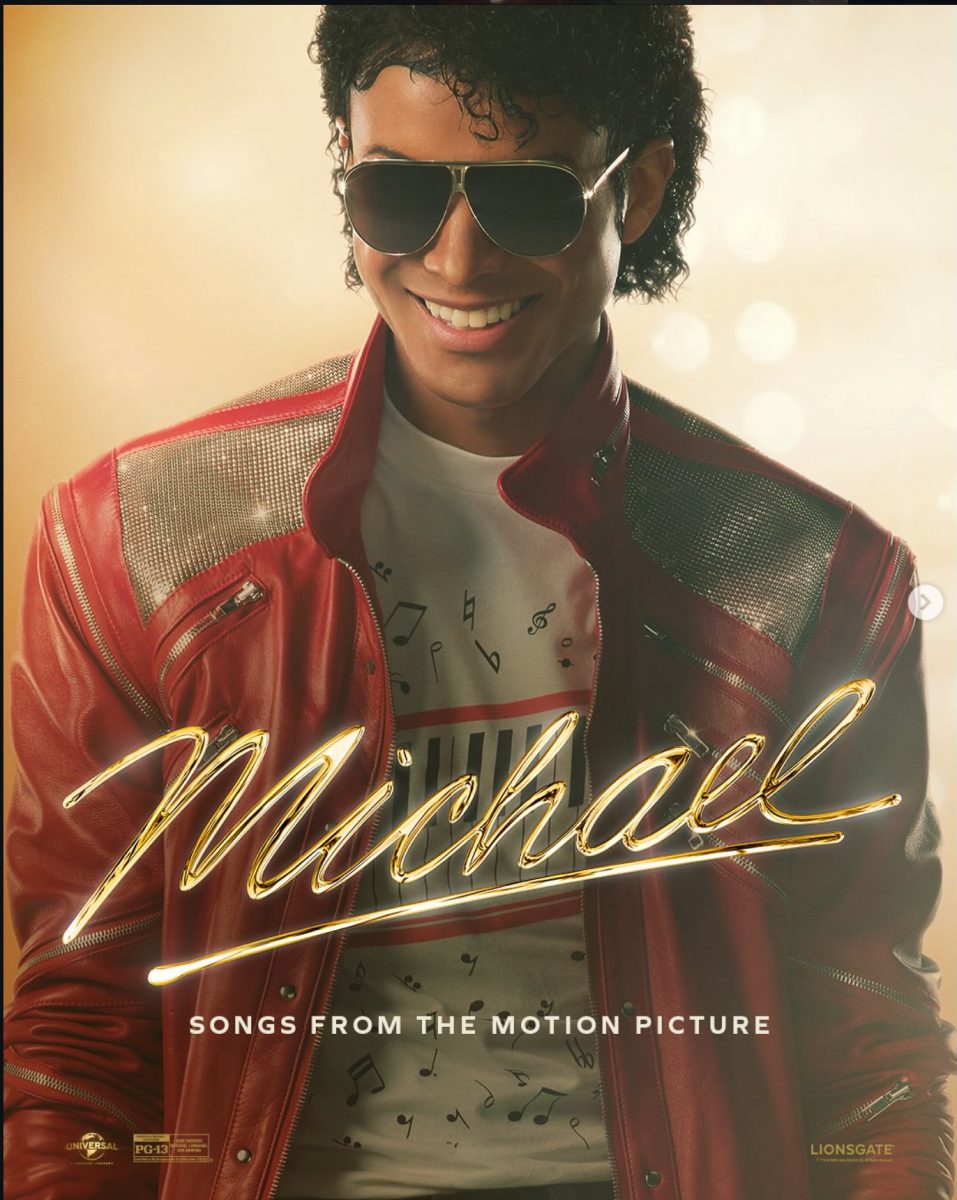 Promotional image for the "Michael" movie, courtesy of @michaelmovie on Instagram.